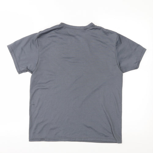 DECATHLON Mens Grey   Basic T-Shirt Size S