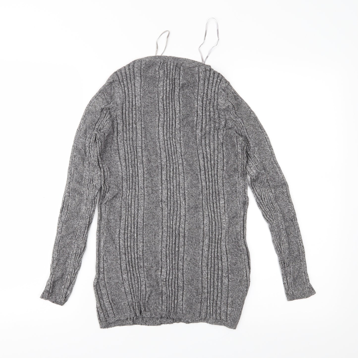 Marks and Spencer Womens Grey  Knit Pullover Jumper Size 14