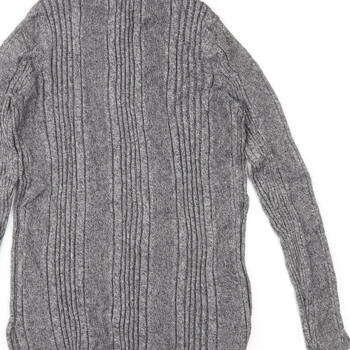 Marks and Spencer Womens Grey  Knit Pullover Jumper Size 14