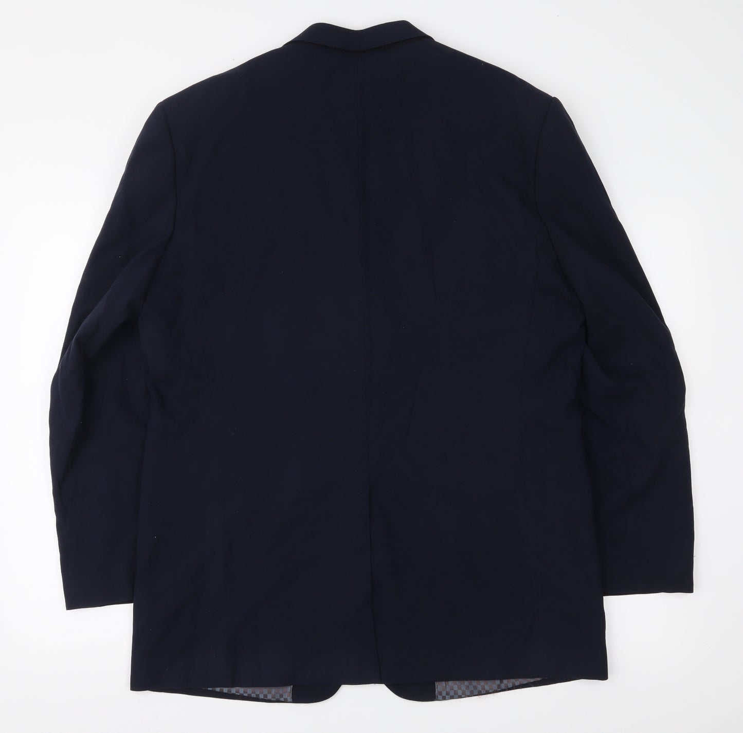 Henley & Knight Mens Blue   Jacket Suit Jacket Size 42