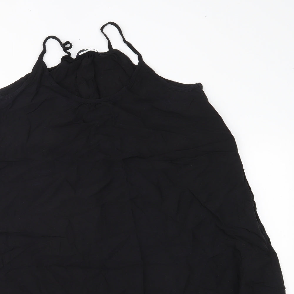 Marks and Spencer Womens Black   Slip Dress  Size 8
