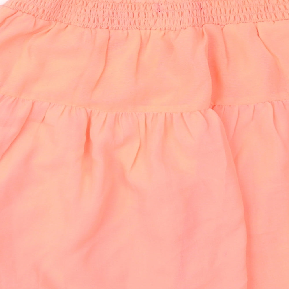 Atmosphere Womens Orange   Peasant Skirt Size 10