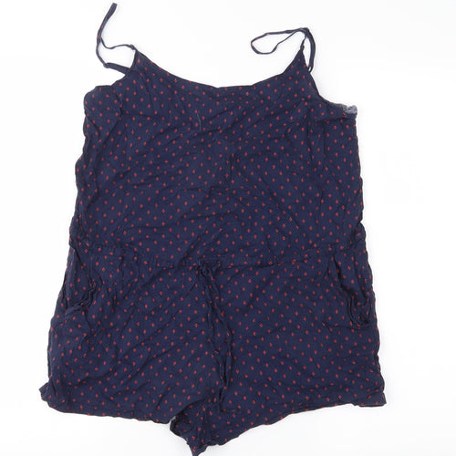 Aerie Womens Black Geometric  Playsuit One-Piece Size M