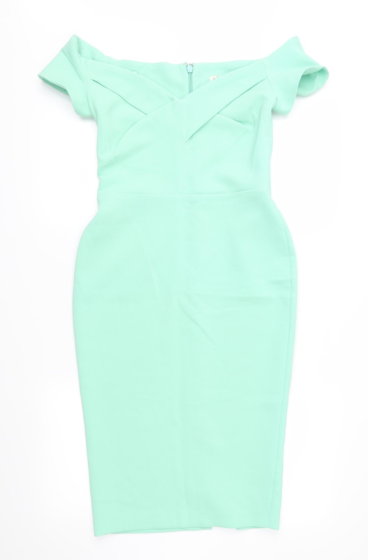 River Island Womens Green   Pencil Dress  Size 10
