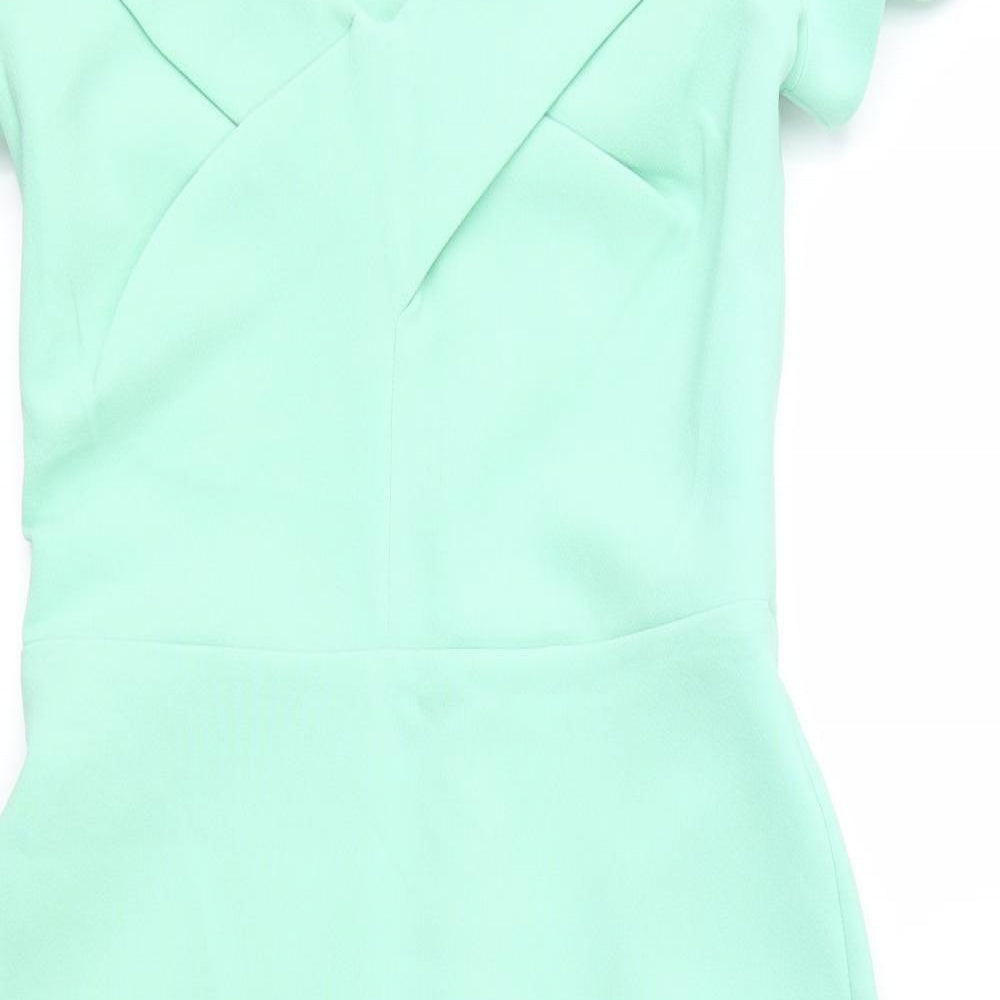 River Island Womens Green   Pencil Dress  Size 10