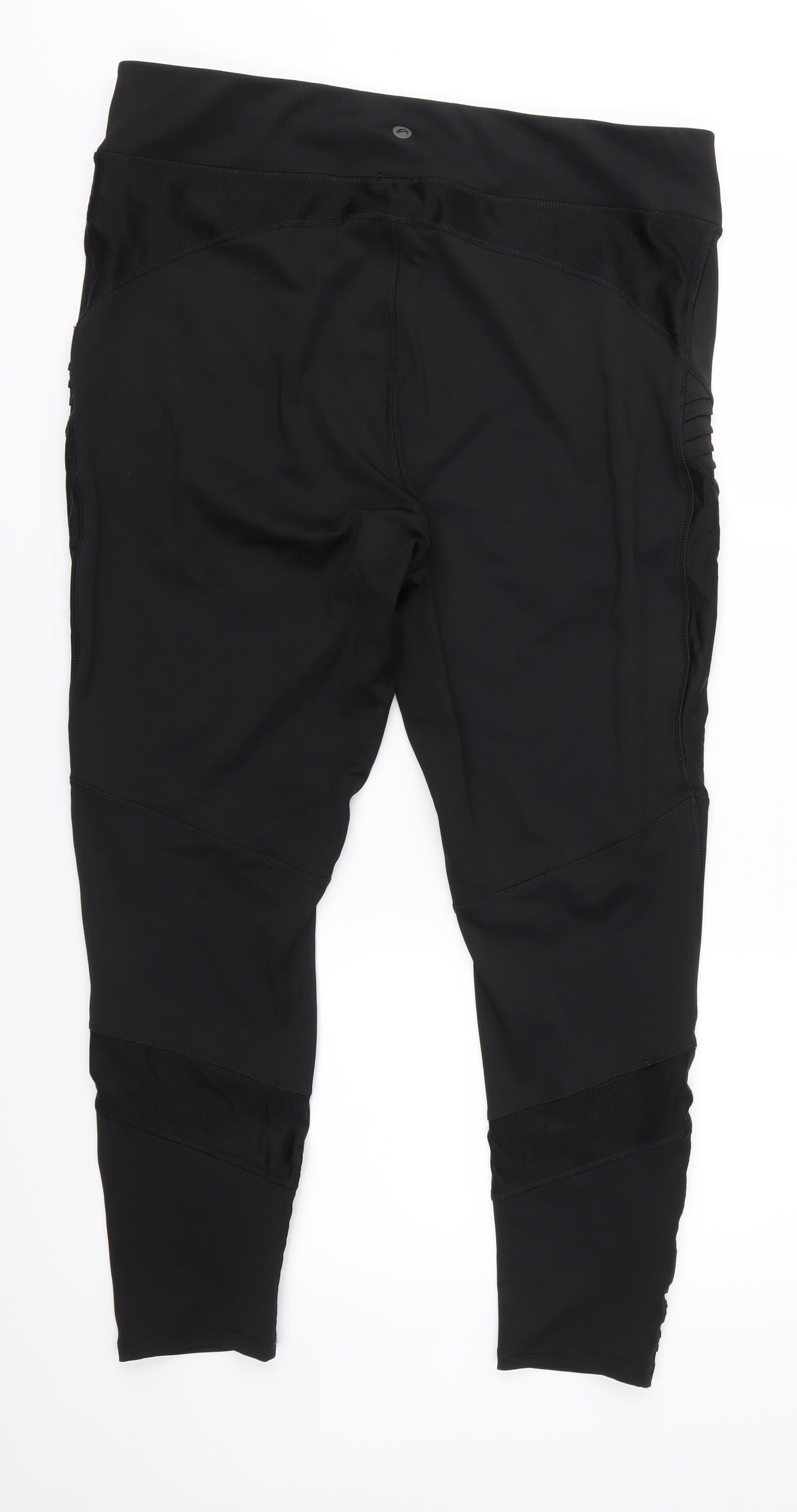 F&F Womens Black   Compression Leggings Size 20 in L26 in