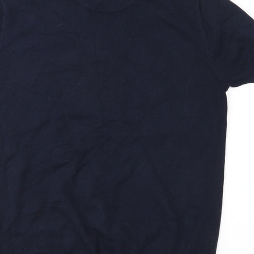 F&F Mens Blue  Knit Pullover Jumper Size S