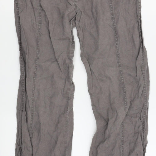 Warehouse Womens Blue   Chino Trousers Size 10 L26 in