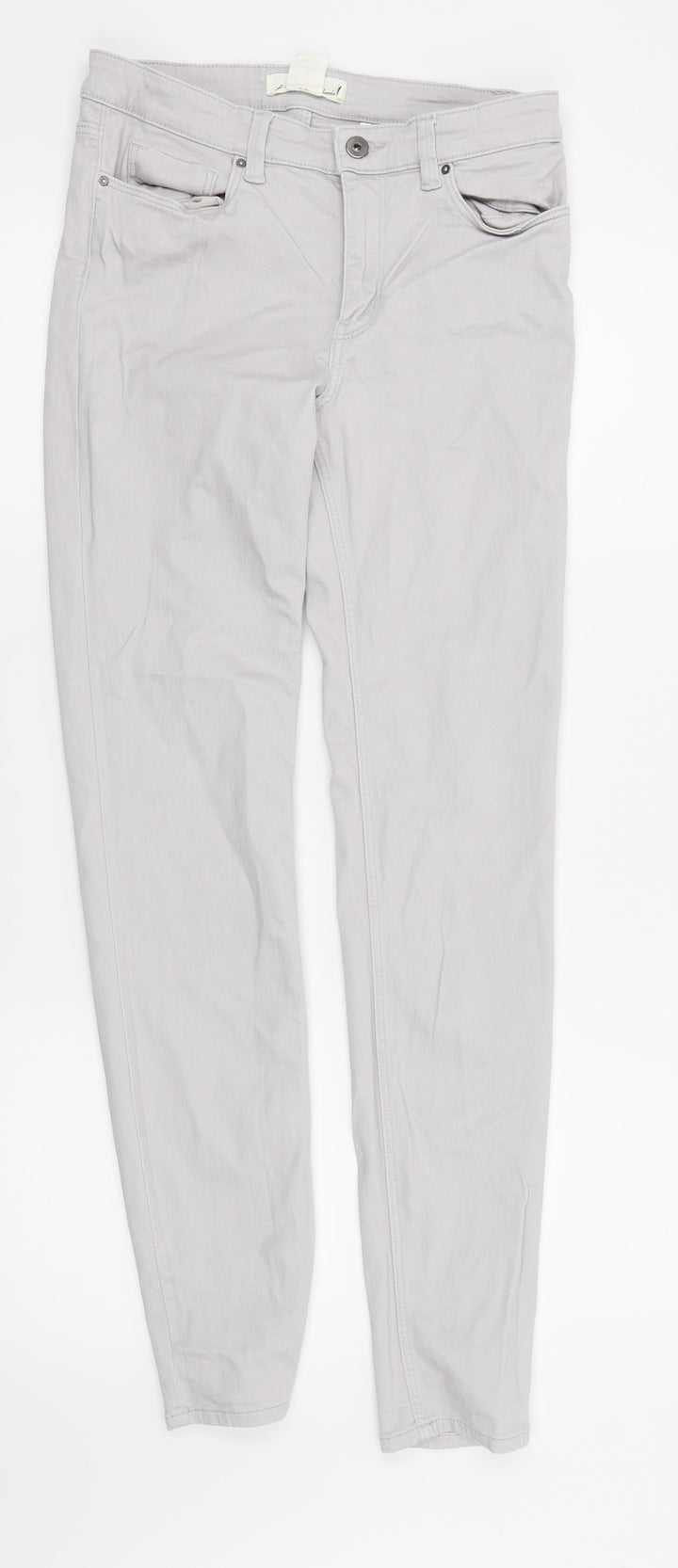 L.O.G.G Womens Grey   Skinny Jeans Size 8 L27 in
