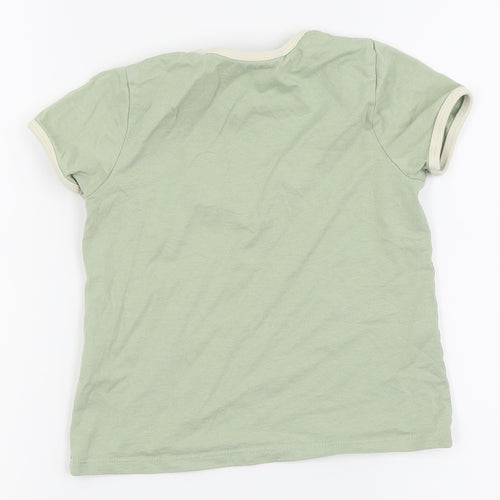 Asda George Girls Green   Basic Polo Size 7-8 Years