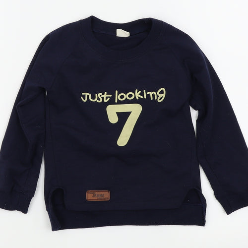 children Boys Black   Kimono T-Shirt Size 4-5 Years
