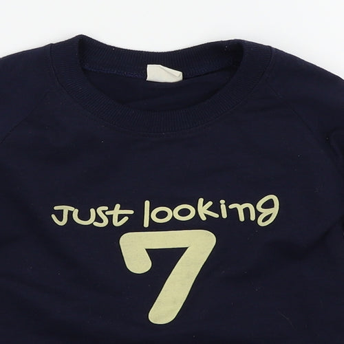 children Boys Black   Kimono T-Shirt Size 4-5 Years