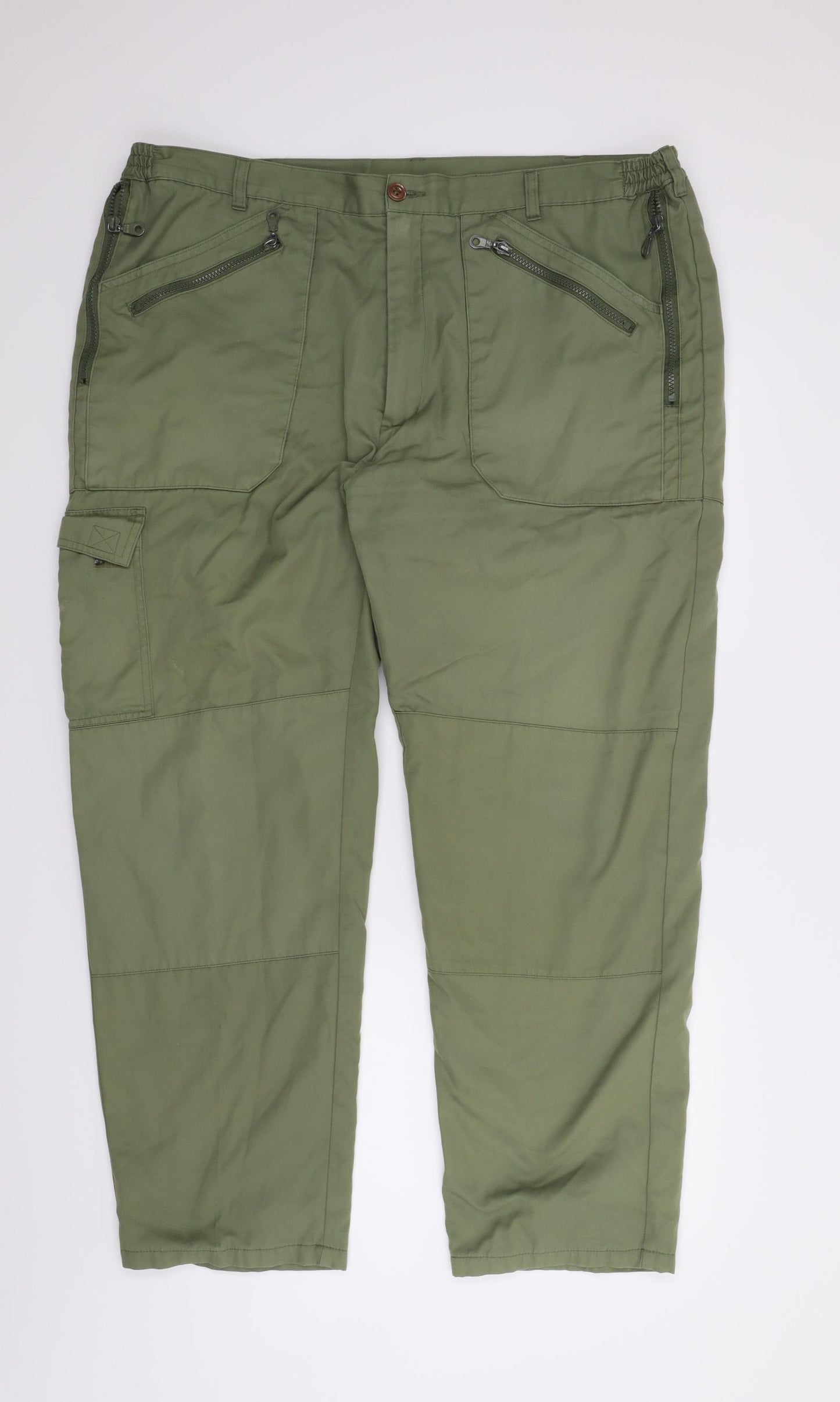 Preworn Mens Green   Cargo Trousers Size 2XL L29 in