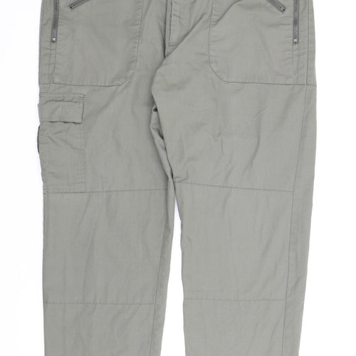 Preworn Mens Green   Cargo Trousers Size 42 in L28 in