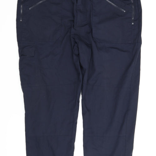Preworn Mens Blue   Cargo Trousers Size 46 in L29 in