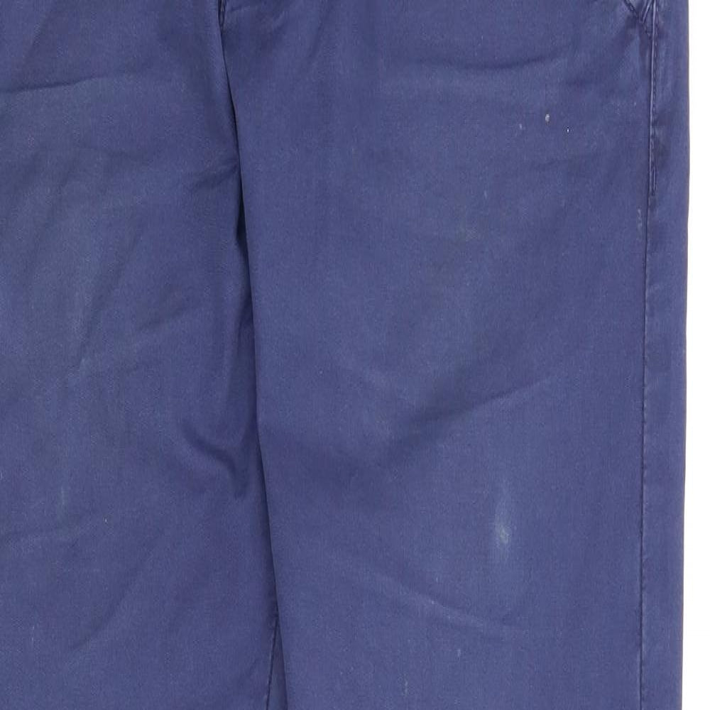 River Island Mens Blue   Chino Trousers Size 32 in L31 in