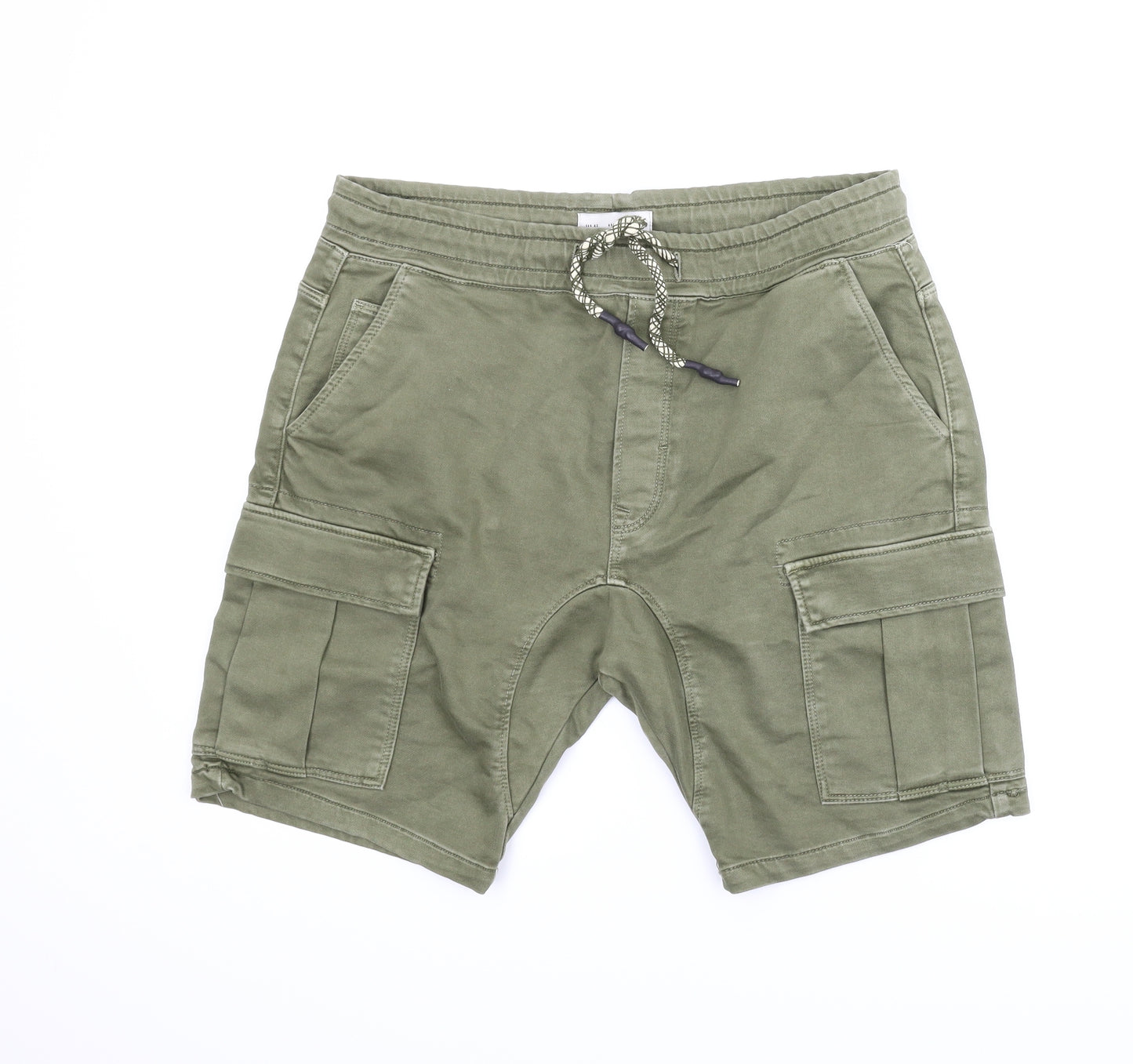 Preworn Mens Green   Cargo Shorts Size 44 in