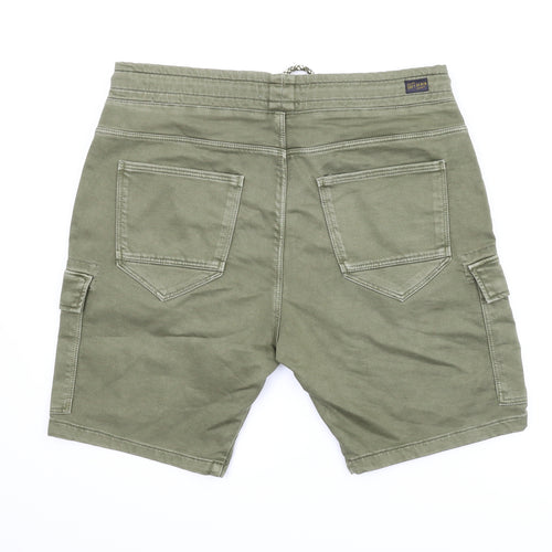 Preworn Mens Green   Cargo Shorts Size 44 in