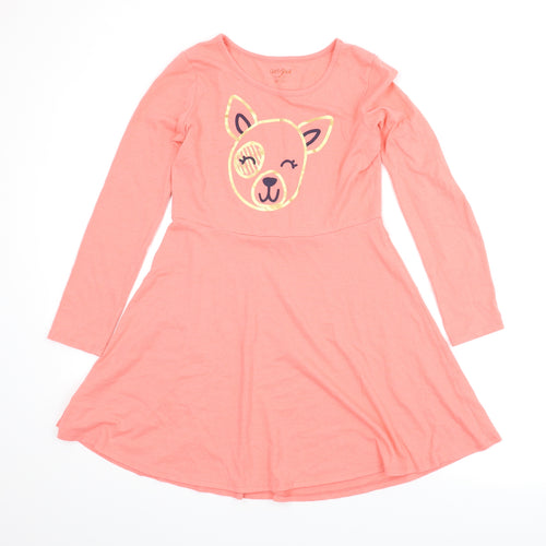 Cat & Jack Womens Pink   A-Line  Size 10