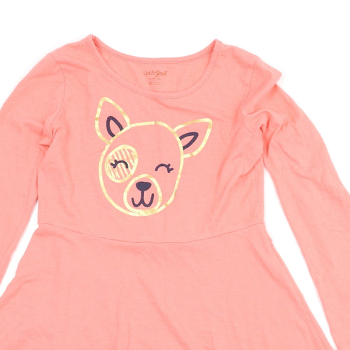 Cat & Jack Womens Pink   A-Line  Size 10