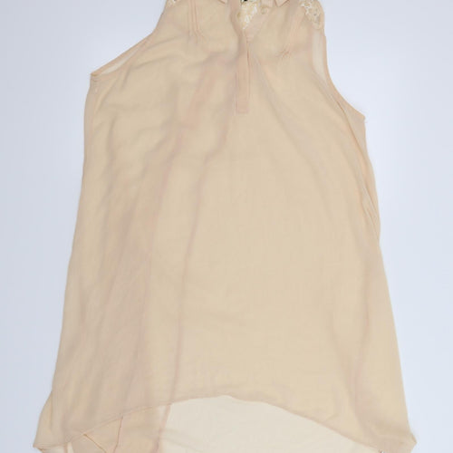 River Island Womens Pink   Basic Blouse Size 10