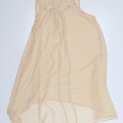River Island Womens Pink   Basic Blouse Size 10