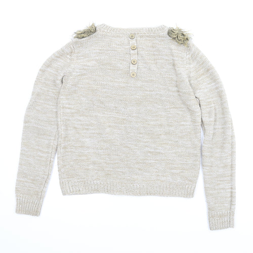 George Womens Beige   Pullover Jumper Size 10