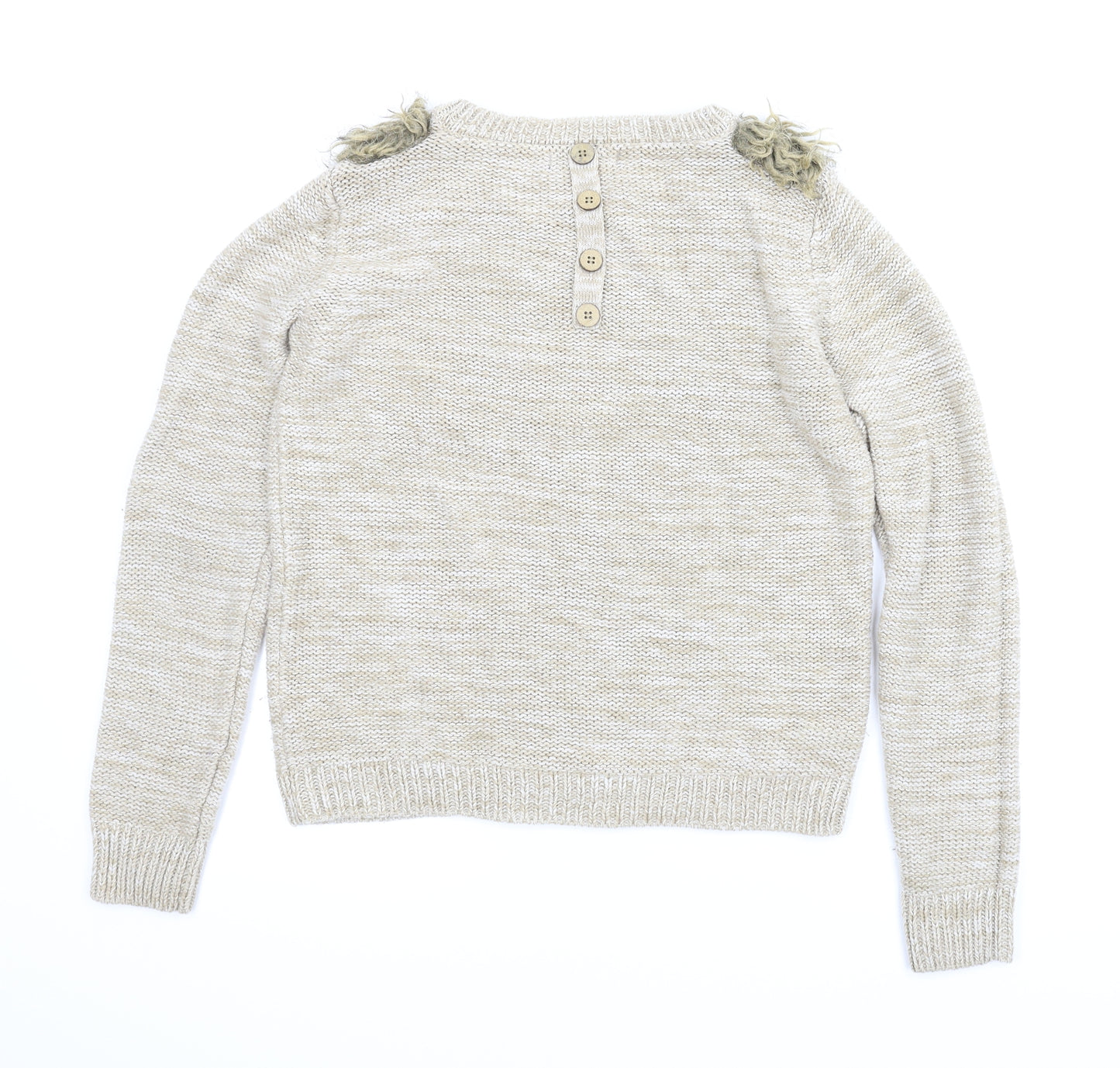 George Womens Beige   Pullover Jumper Size 10