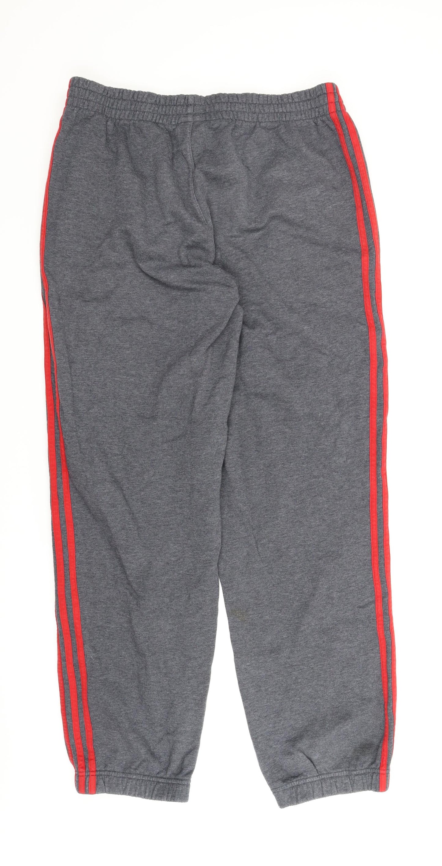 adidas Mens Grey   Sweatpants Trousers Size L L31 in