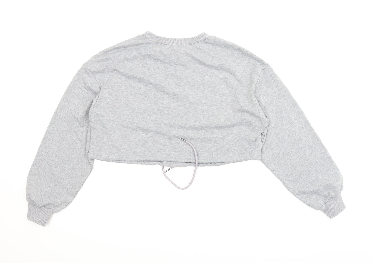 SheIn Womens Grey   Pullover Sweatshirt Size XS  - Cropped