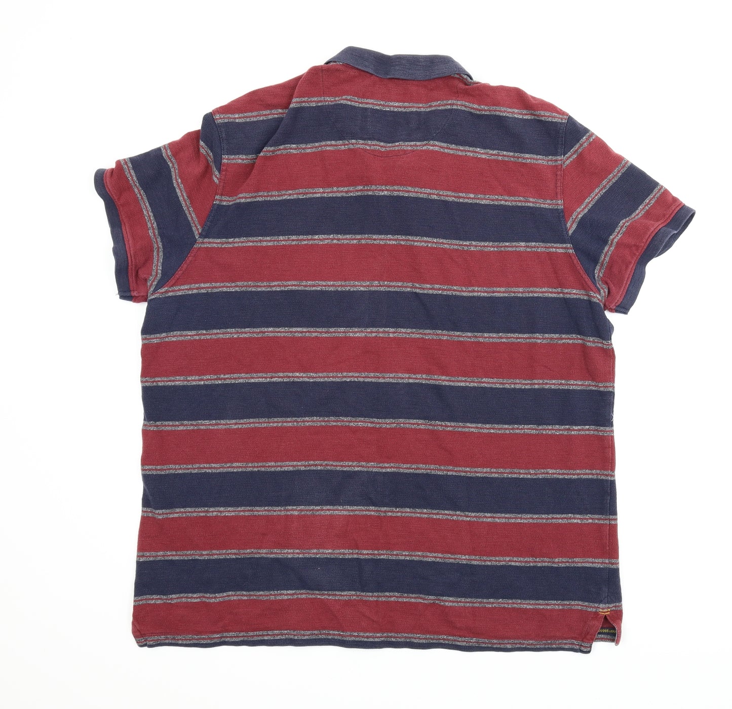 F&F Mens Multicoloured Striped   T-Shirt Size XL