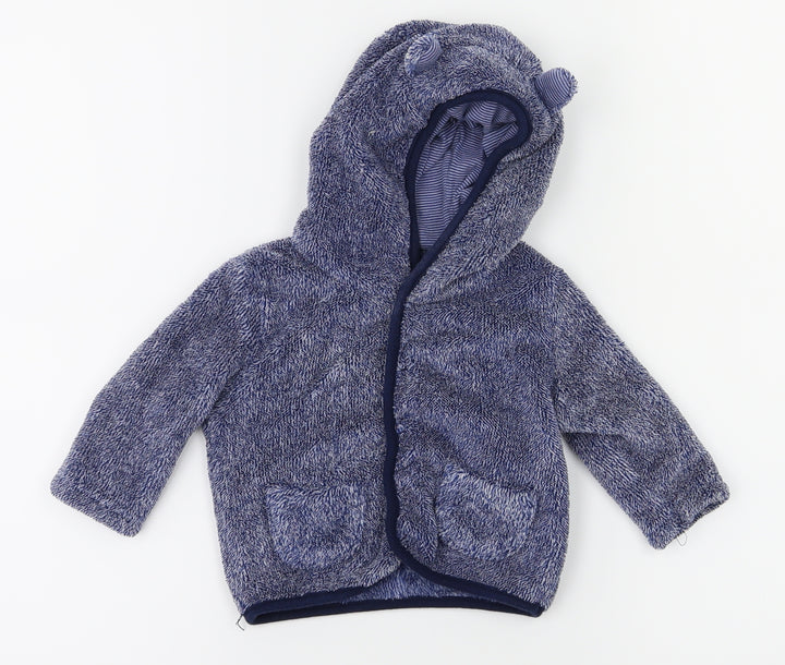 Blue Animal Print  Cami Gown Size 6-9 Months