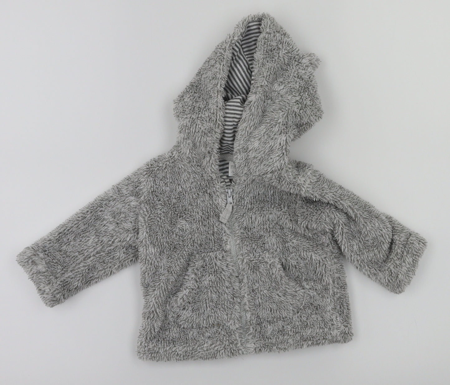 F&F  Grey Animal Print  Cami Gown Size 0-3 Months