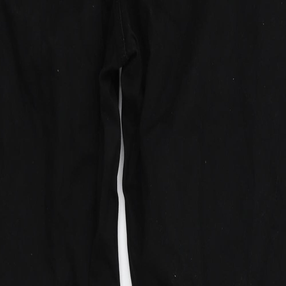 denim &co Womens Black   Skinny Jeans Size 16 L27 in