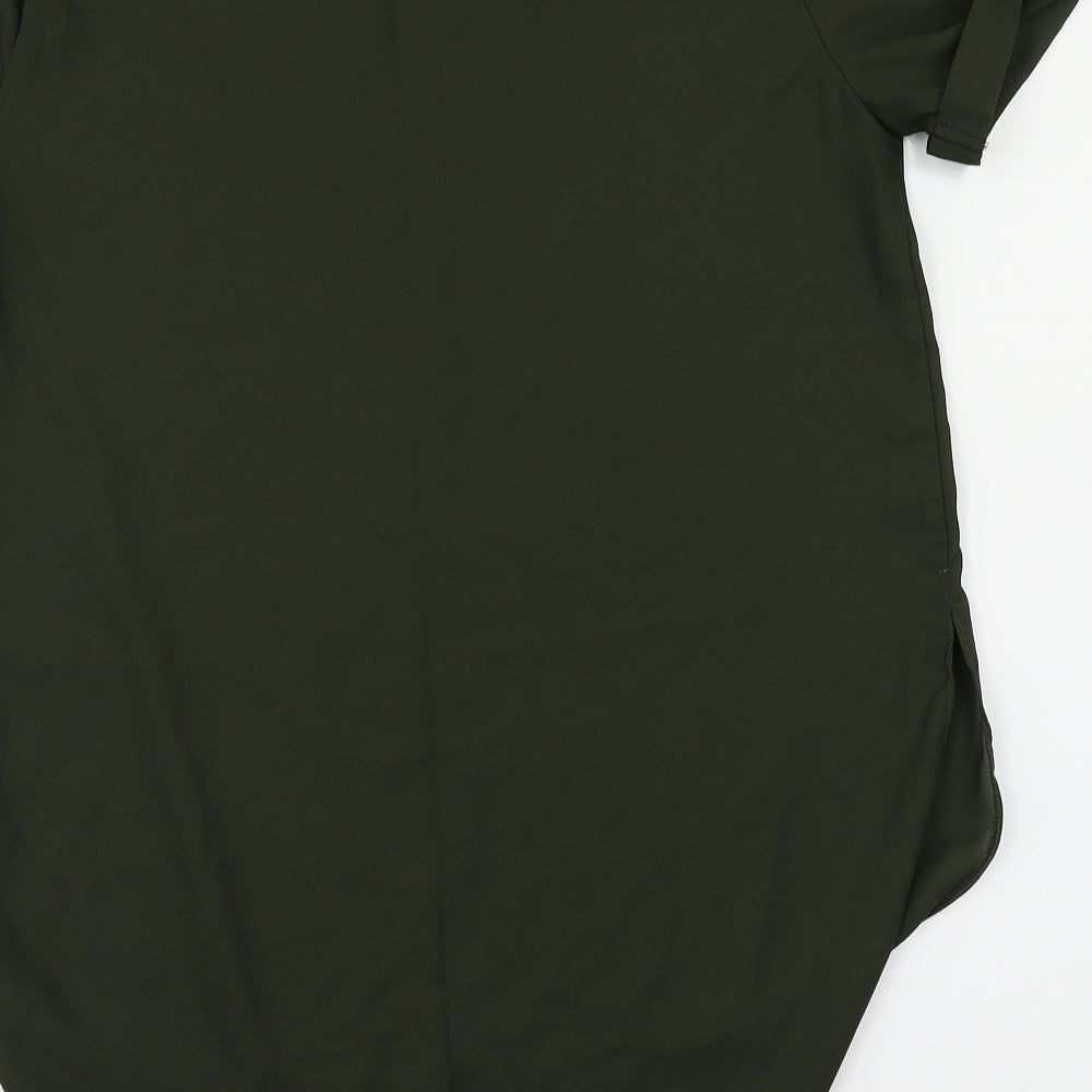 blue inc  Womens Green   Basic Blouse Size 12