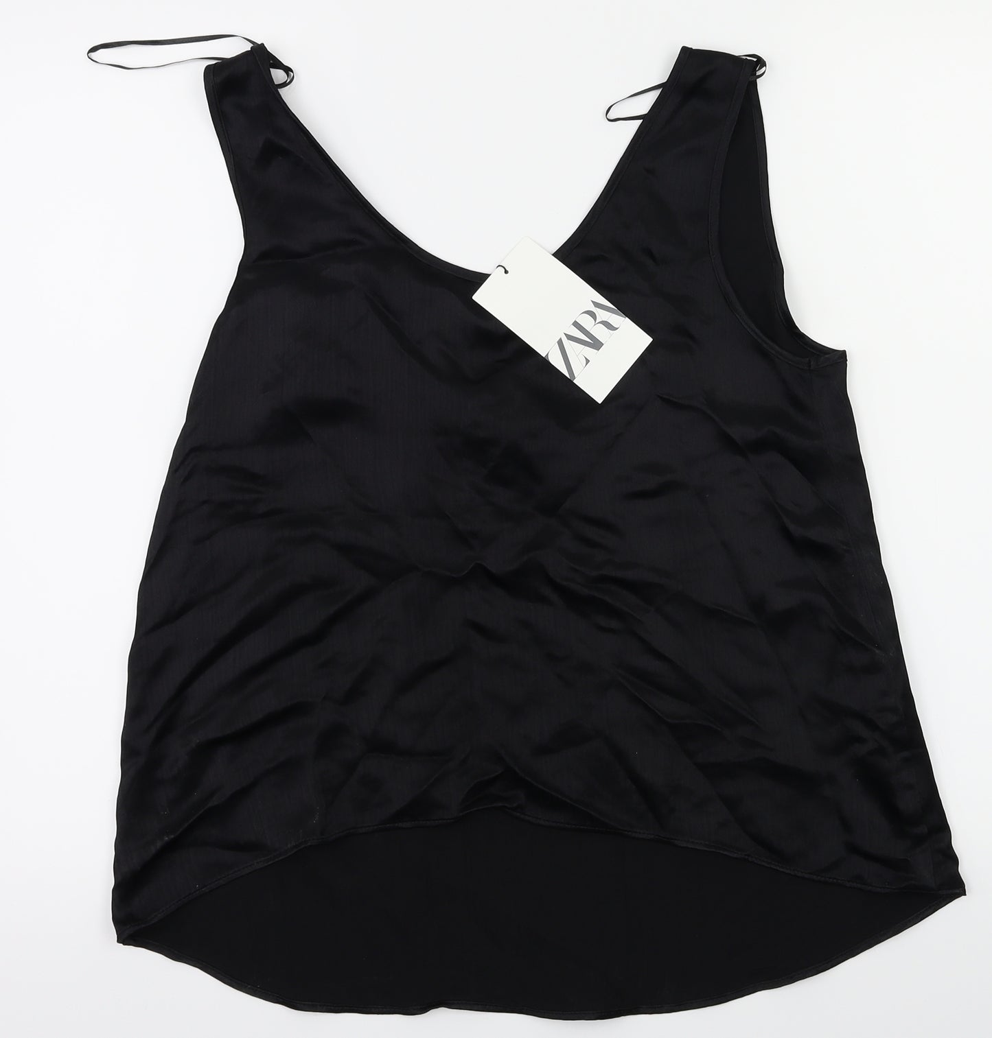 Zara Womens Black   Basic Blouse Size M