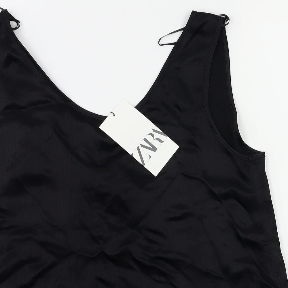 Zara Womens Black   Basic Blouse Size M