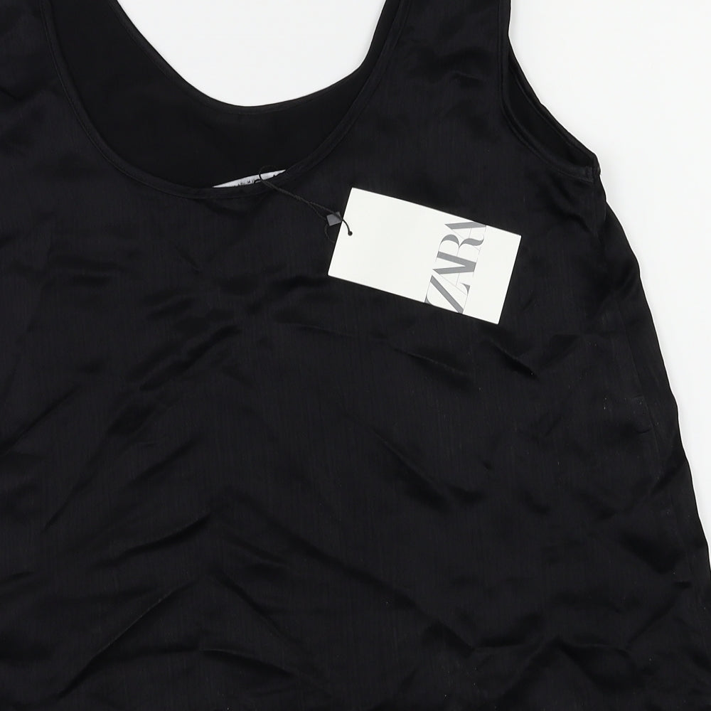 Zara Womens Black   Basic Blouse Size M