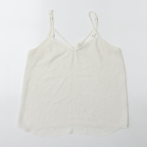 River Island Womens White   Basic Blouse Size 8
