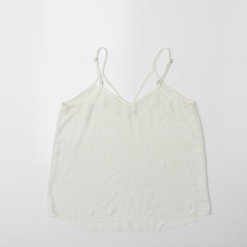 River Island Womens White   Basic Blouse Size 8