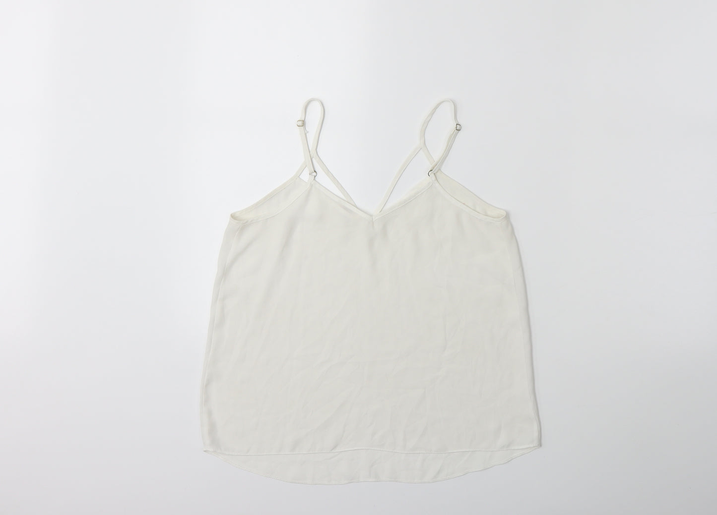 River Island Womens White   Basic Blouse Size 8