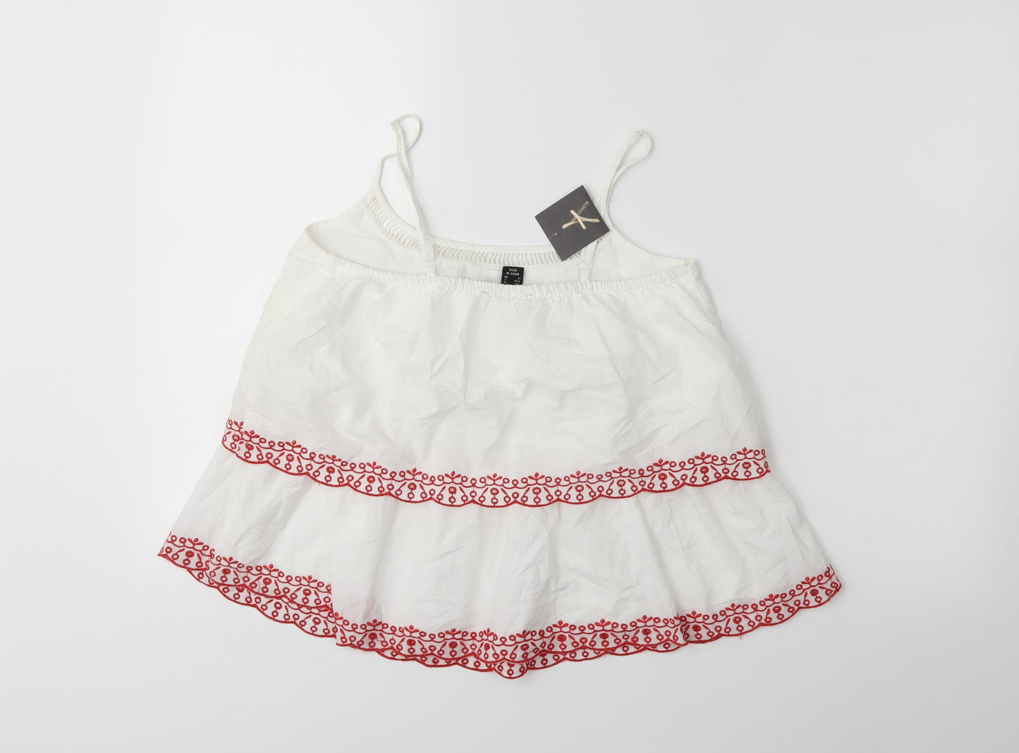 Atmosphere Womens White   Basic Blouse Size 6