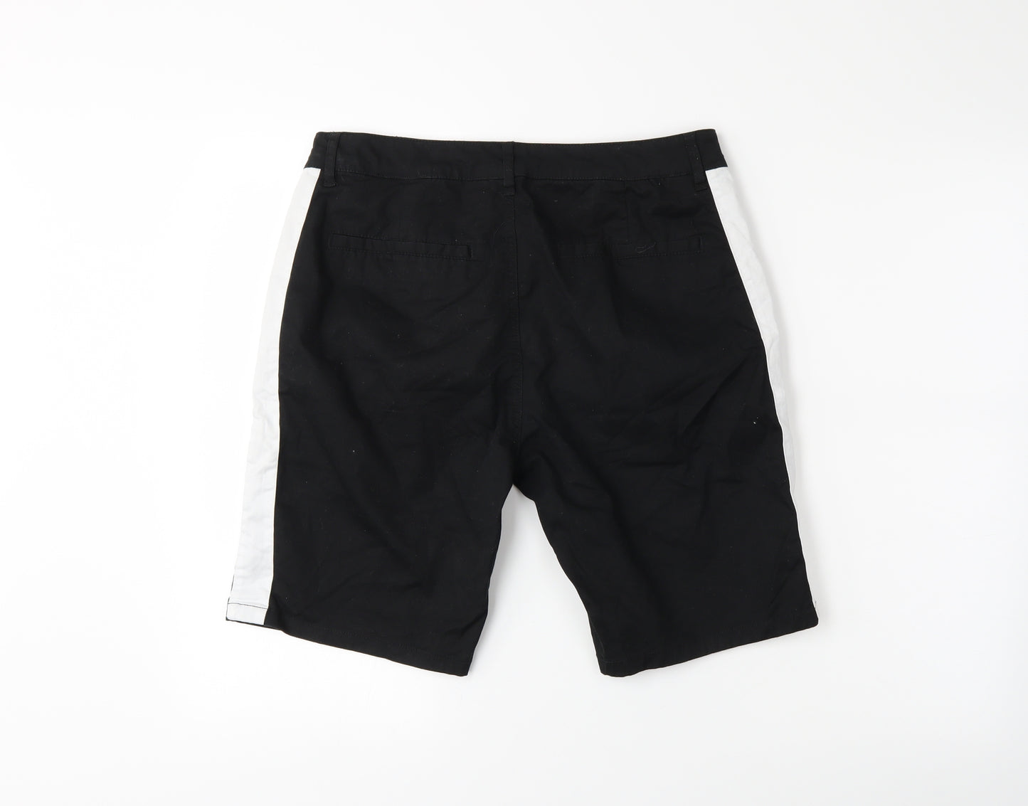 ASOS Mens Black   Biker Shorts Size 32 in