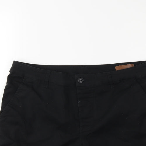 ASOS Mens Black   Biker Shorts Size 32 in