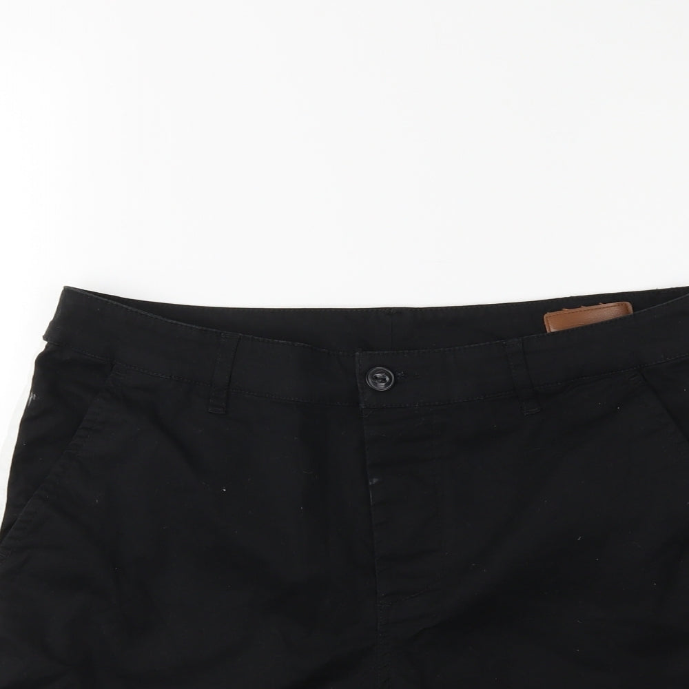 ASOS Mens Black   Biker Shorts Size 32 in