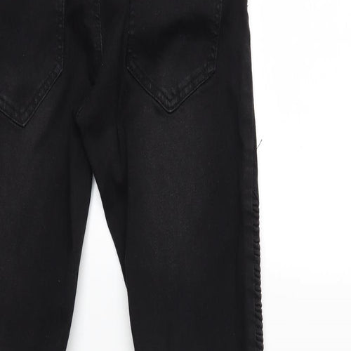 Boohoo Mens Black  Denim Skinny Jeans Size 30 in L31 in