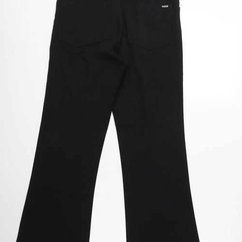 BRENZI Womens Black   Trousers  Size 30 in L29 in