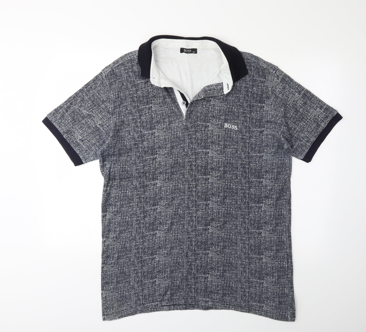 Boss Mens Blue    Polo Size 2XL