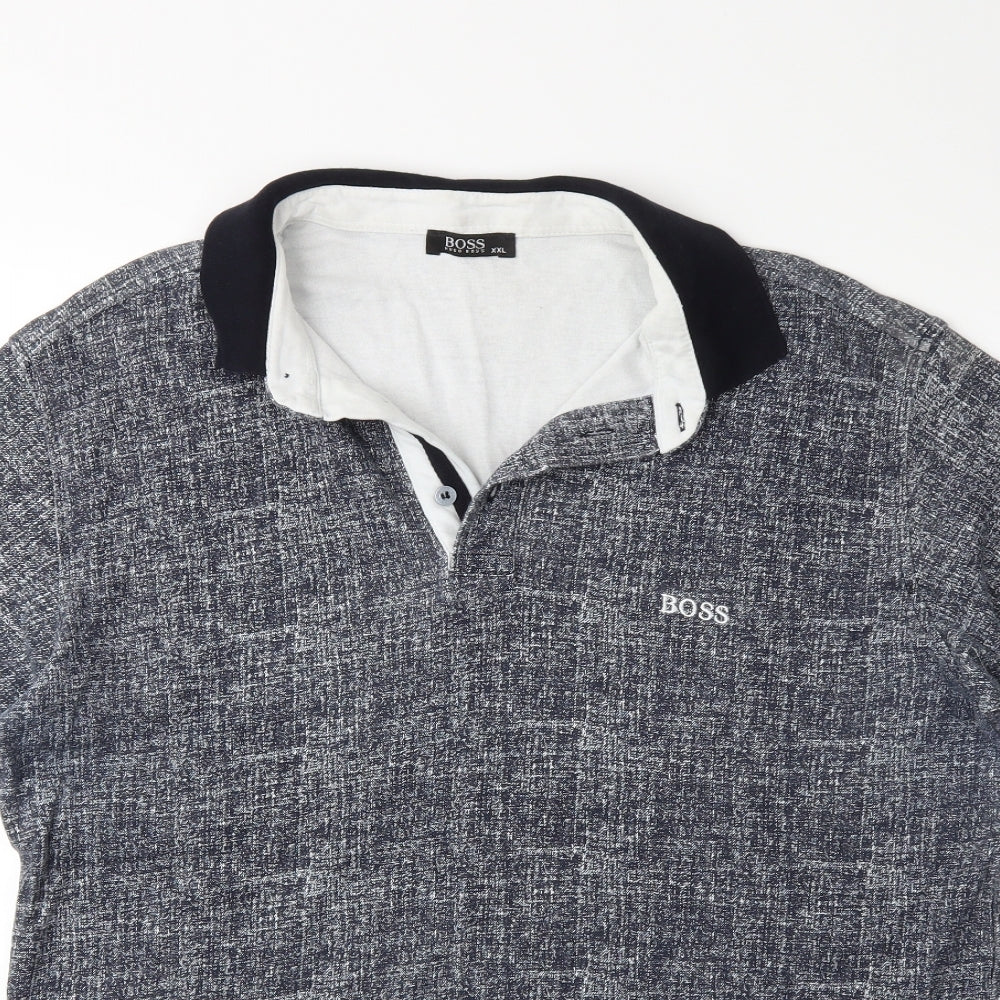 Boss Mens Blue    Polo Size 2XL