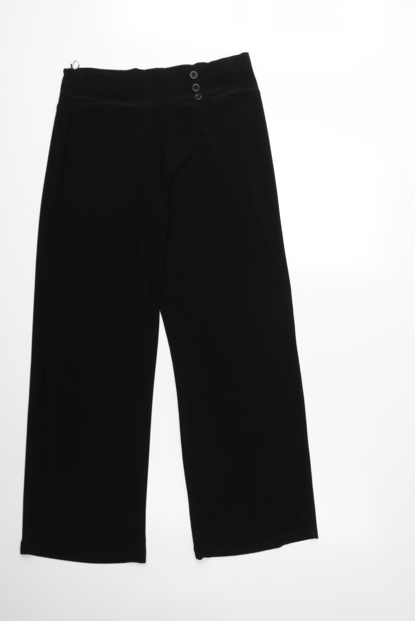 Marks and Spencer Womens Black   Trousers  Size 14 L30 in